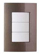 TAPA POLIMERO 3 MODULOS  GR.CZO.WDA58015